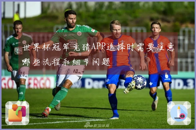 世界杯冠军竞猜APP选择时需要注意哪些流程和细节问题